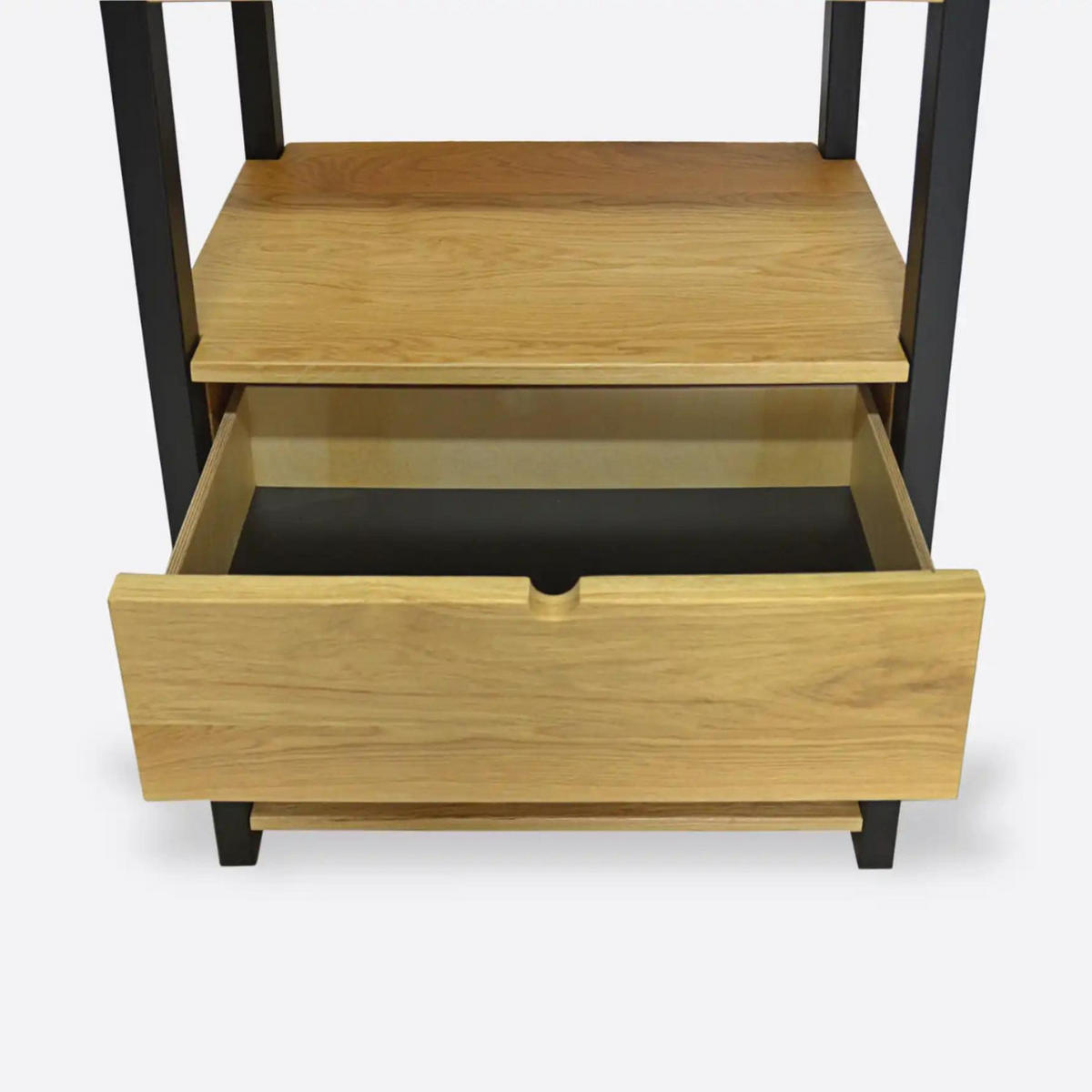 HOLZBÜCHERREGAL aus Massivholz für das Büro oder Wohnzimmer COLIN - Eichefarben, Holz (75/190/40cm) - Rawood Furniture