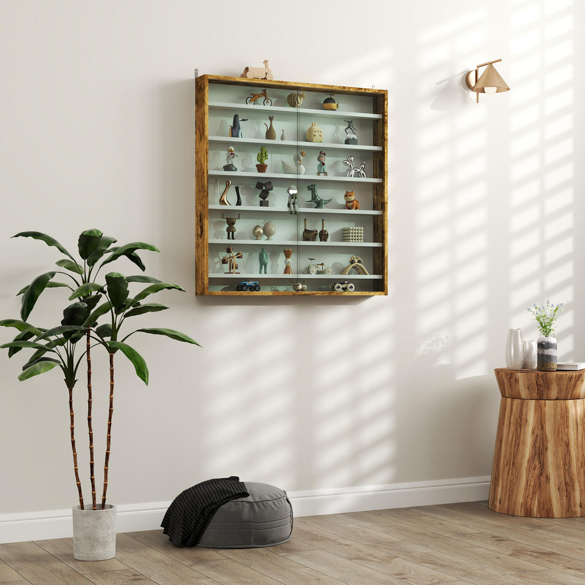 BÜCHERREGAL 80/9,5/83 cm Braun - Braun, Karton (80/83/9.5cm)