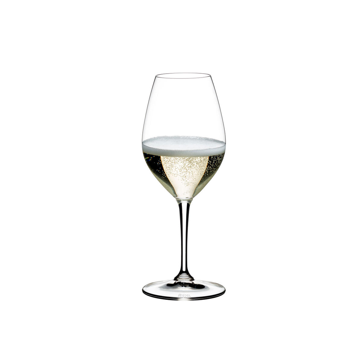 CHAMPAGNERGLAS Wine Friendly, 4er Set, Kristallglas - Transparent, Glas (0.4L) - Riedel