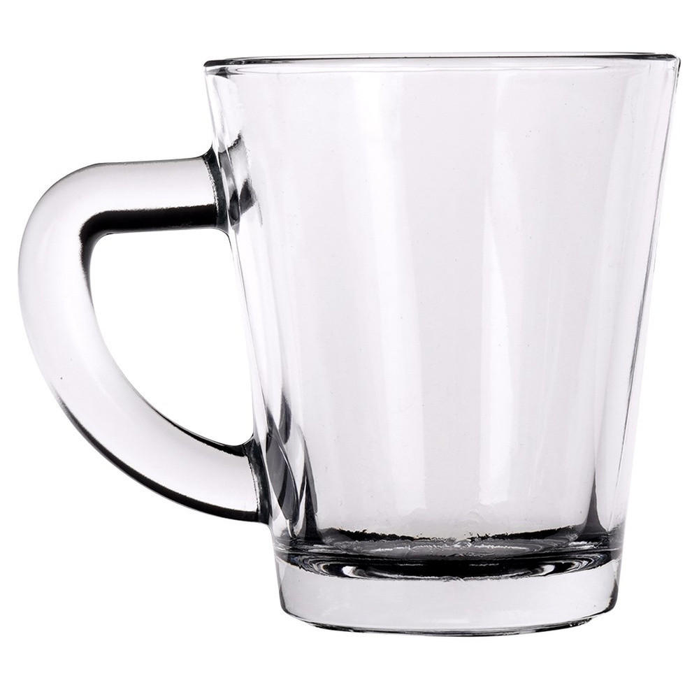 ESPRESSOGLAS-SET mit Griff 6er-Pack transparent - Klar, Glas (0.07L) - Excellent Houseware