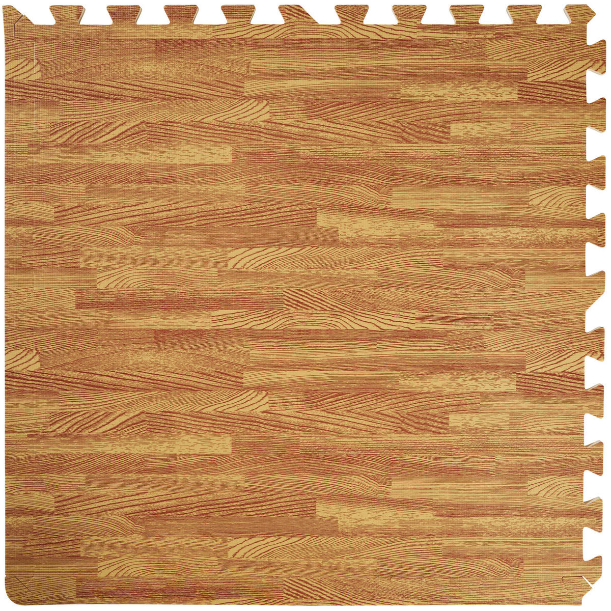 SCHUTZMATTENSET ,leichte Reinigung und flexibel erweiterbar,holzdekor - Eiche Artisan, Kunststoff (124/307cm) - tectake