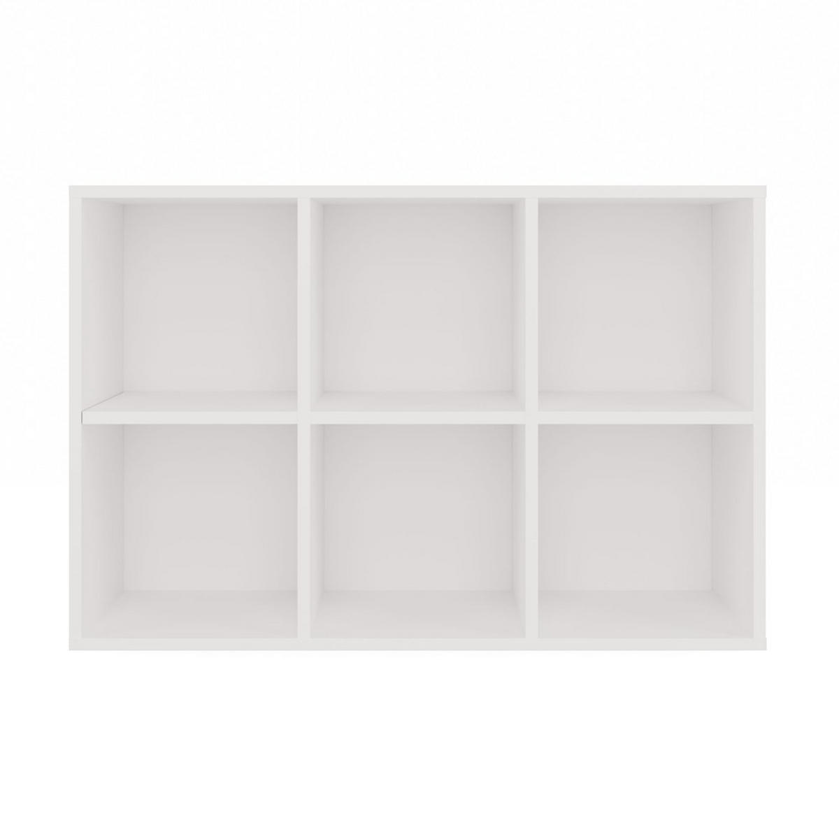 BOKHYLLOR Vit 90/65/30 - Vit, Träbaserade material (90/65/30cm) - RAUMHIRSCH FURNITURE