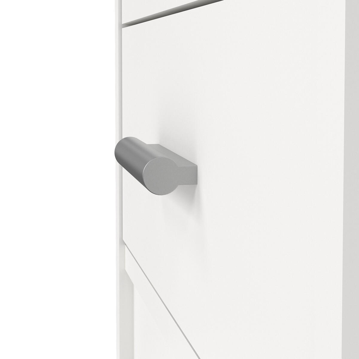 62. SCHREIBTISCH mit 4 Schubladen function 110/48,5/76 cm - Weiß, Holzwerkstoff (110/48.5/76cm) - Calicosy
