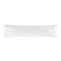 KISSENBEZUG Basic Weiss 45x155 cm - Weiß, Textil (45/155cm) - Happy Friday