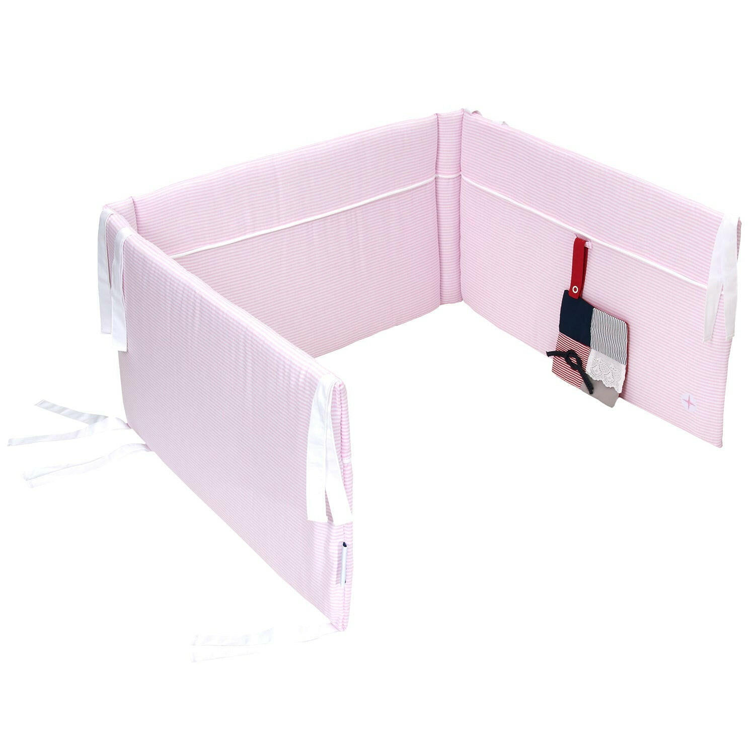 nordic coast company Bettnestchen Rosa 214x46 cm
