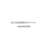 KORPUSSCHIENEEN Kugelgelagerter für Schubladen mit Vollauszug, Höhe 45mm, Länge 350mm, Stahl, Verzinkt - Zinkfarben, Metall (5.5/3/35cm) - EMUCA