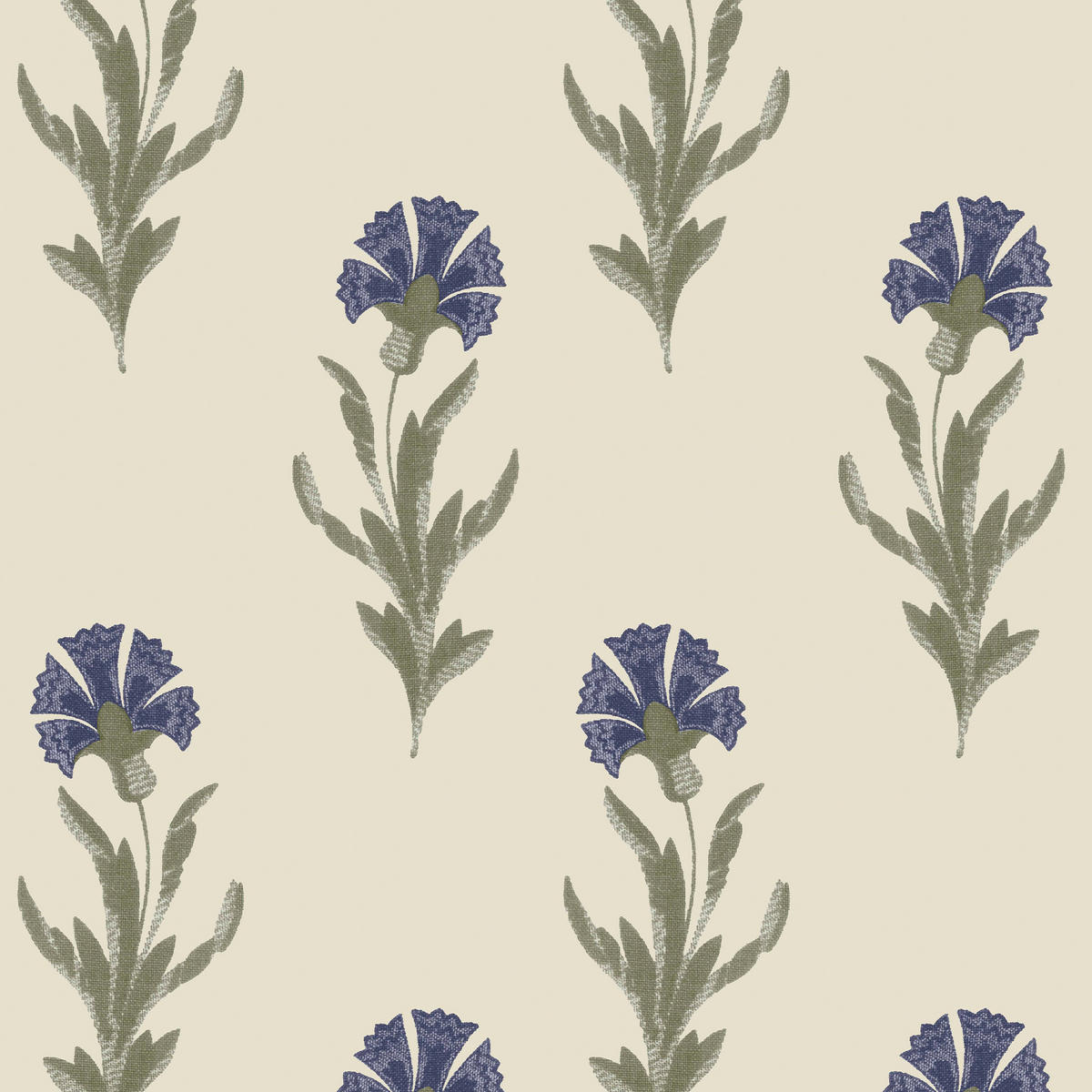 VLIESTAPETE Löwenzahn - Blau, Papier/Kunststoff (52/1000cm) - LAURA ASHLEY