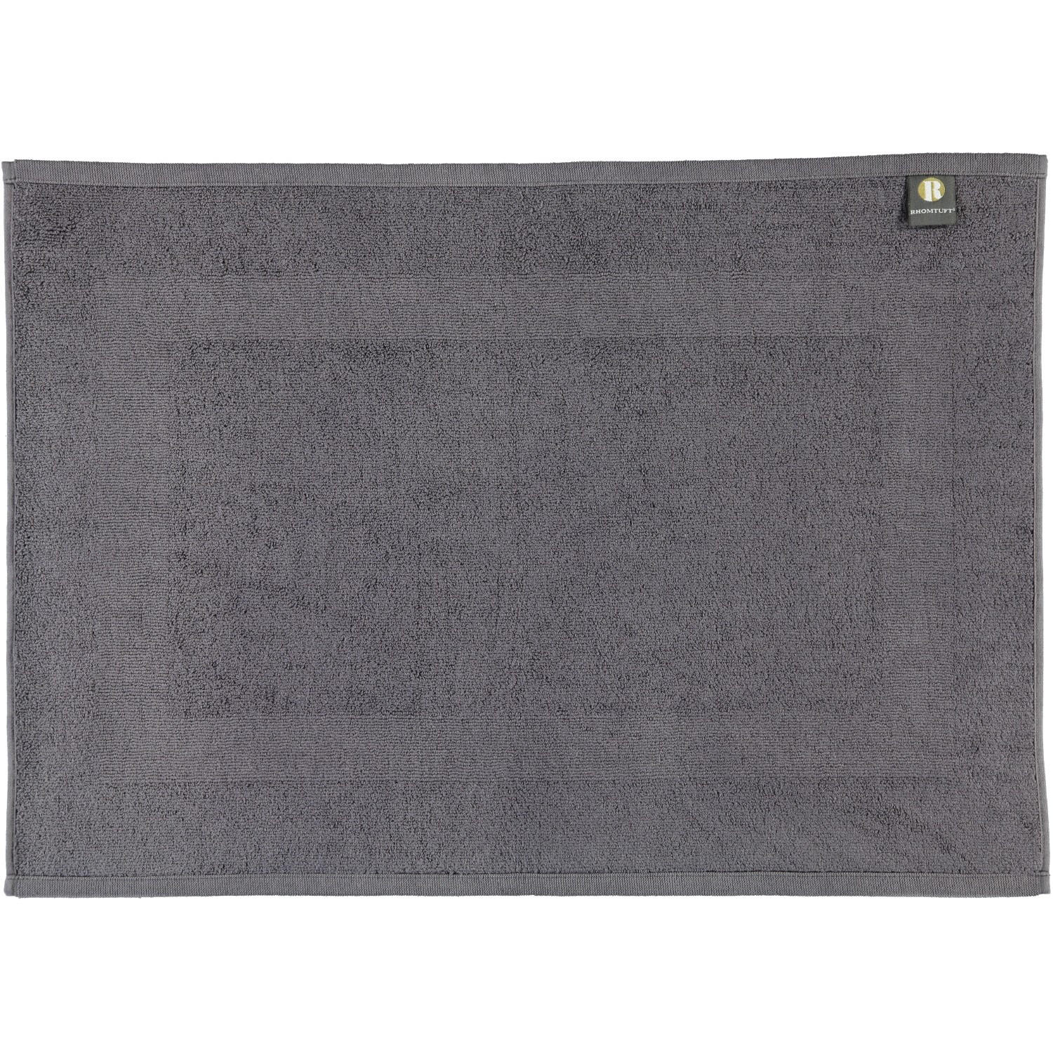 BADEMATTEN COMTESSE ZINN - 02 - Grau, Textil (60/100cm) - Rhomtuft