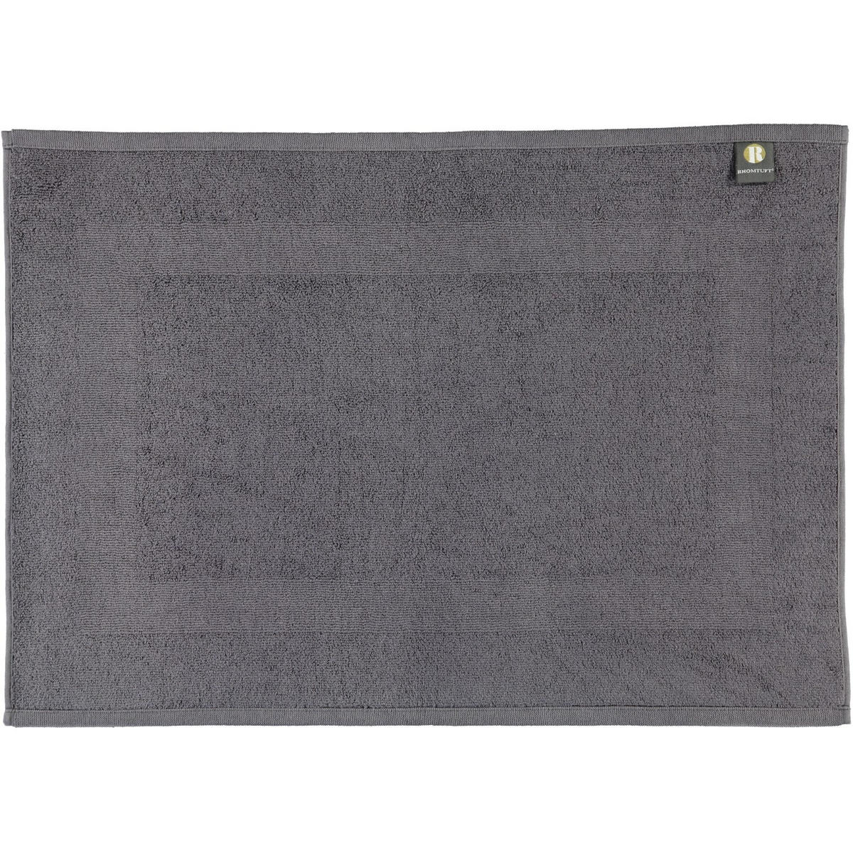 BADEMATTEN COMTESSE ZINN - 02 - Grau, Textil (60/100cm) - Rhomtuft