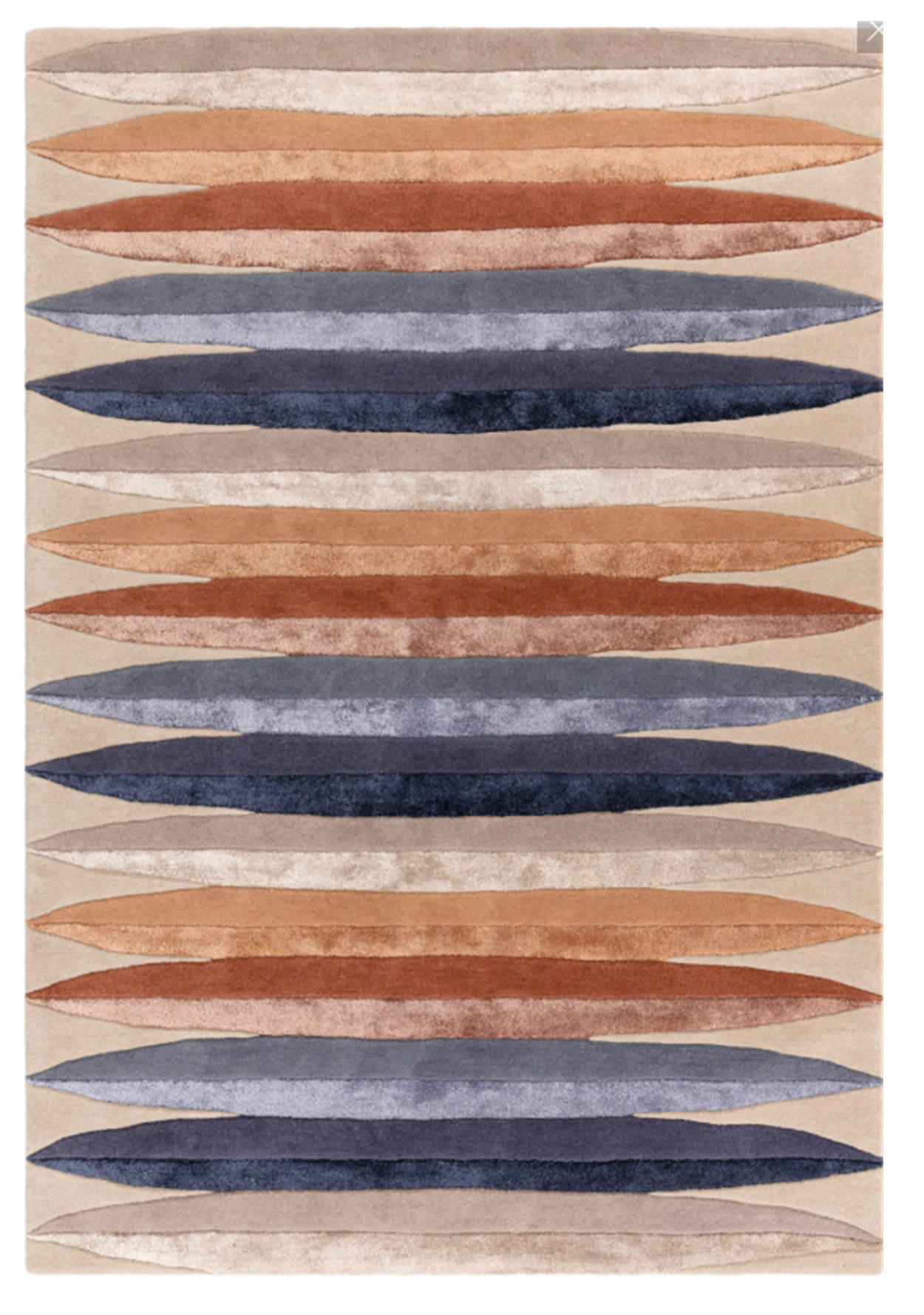 TEPPICH modern handgetuftet Wolle DOP Beige 160 x 230 cm - Beige, Naturmaterialien (160/230cm) - Novatrend