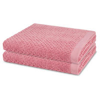 DUSCHTUCH Harmony 2er-Set - Rosa, Textil (70/140cm) - Ross