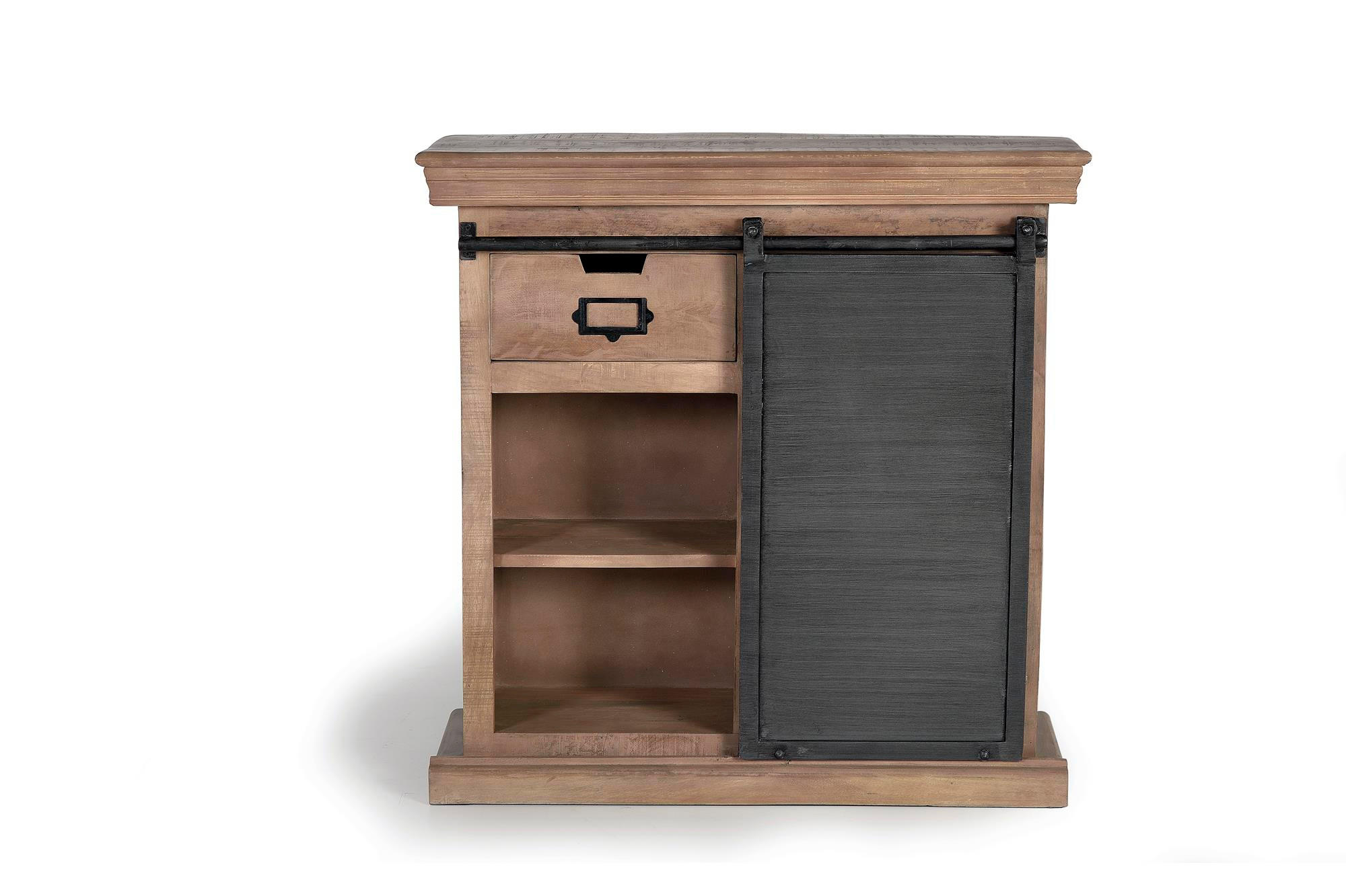 KONSOLE aus Mangoholz - Braun, Holz (32/85/85cm) - Giner y Colomer