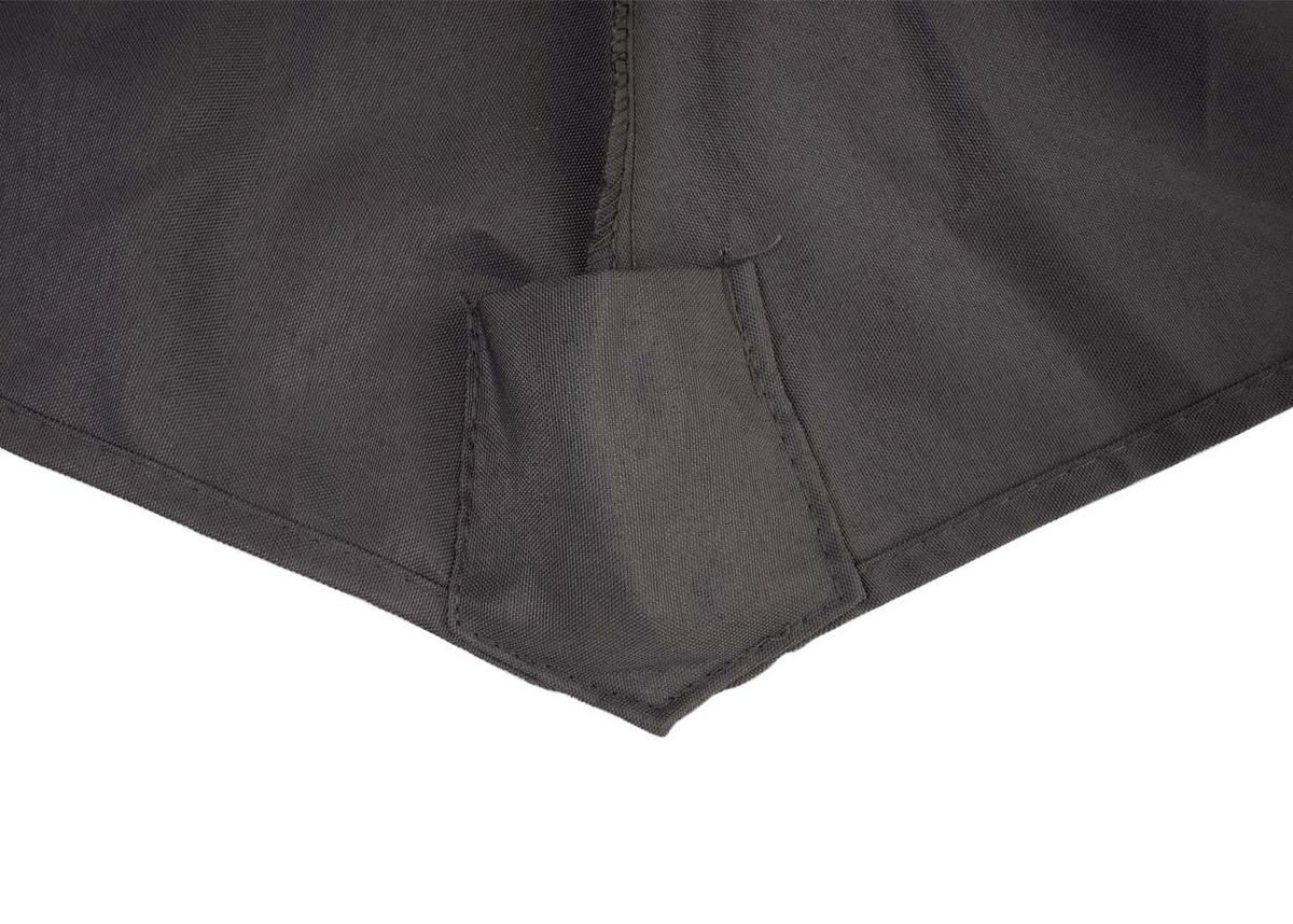 ERSATZ-BEZUG FÜR SCHIRM RUND Anthrazit - Anthrazit, Textil (350/350cm) - MCW