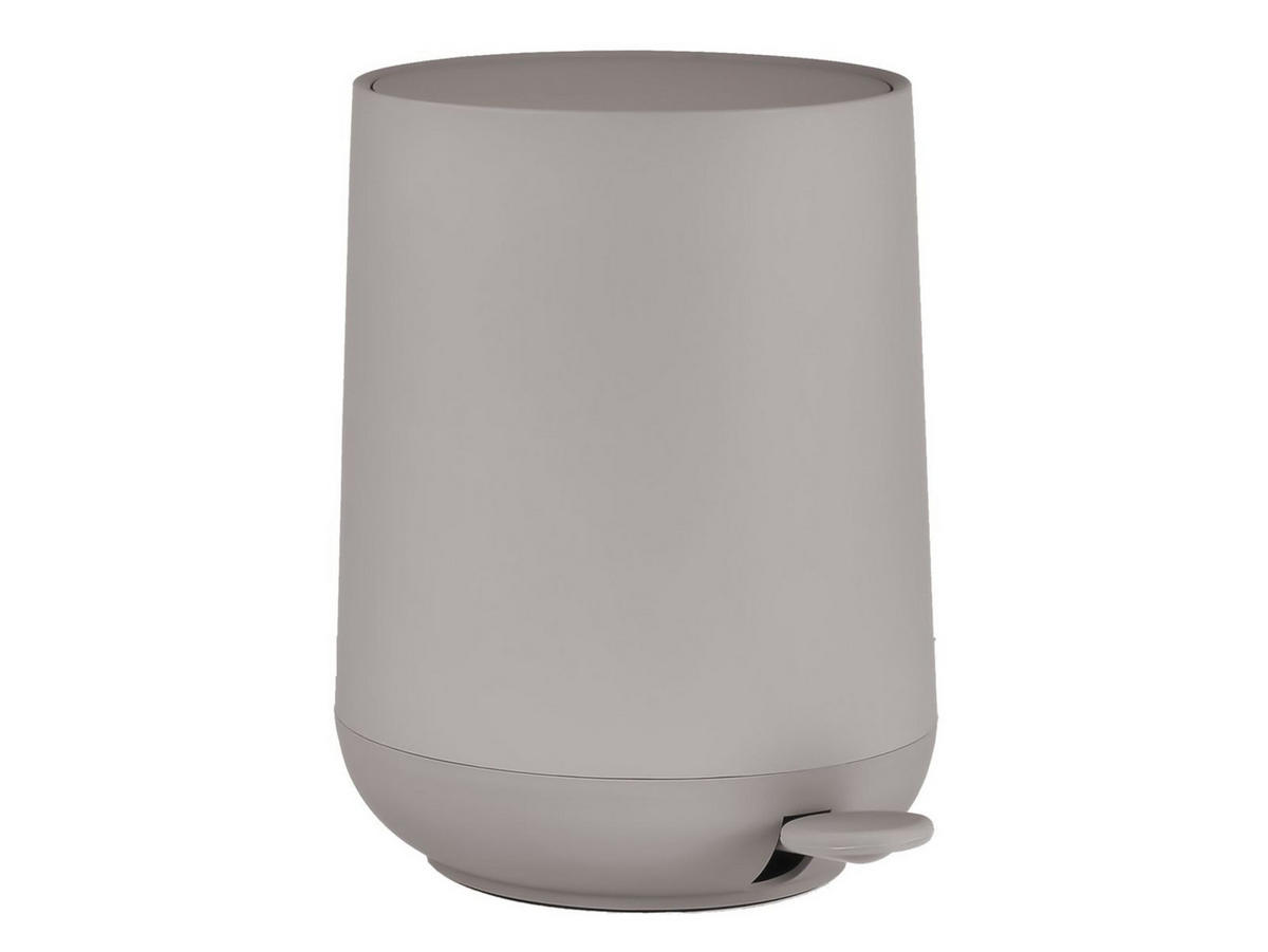 BAD ACCESSOIRES SET Nova ONE 3tlg. gull grey (mittelgrau) - Hellgrau, Kunststoff (23/29/23cm) - Zone Denmark