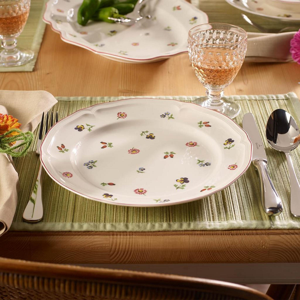 SPEISETELLER Petite Fleur weiß ø 26,7 cm 6er Set - Weiß, Keramik (26.7cm) - Villeroy & Boch