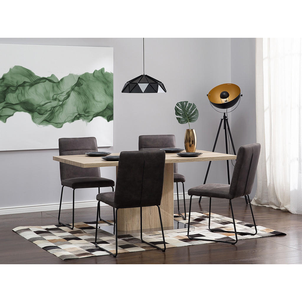 Thumbnail - Beliani Stehlampe, Schwarz, Metall, 60x170x60 cm, Lampen & Leuchten, Innenbeleuchtung, Stehlampen, Stehlampen
