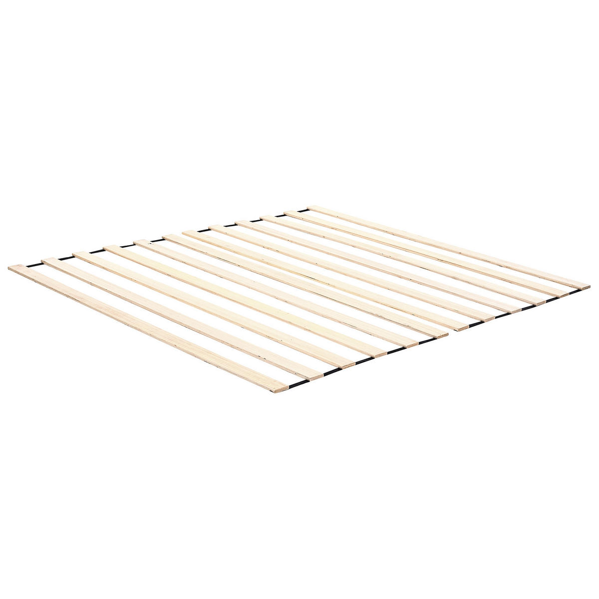 BETT mit Lattenrost 160x200 cm Schwarz Mauressac - Schwarz, Metall (160/200cm) - Beliani