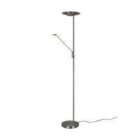 STEHLAMPE BRANTFORD - Grau - 41.6/41.6/180 cm - Grau, Metall (30/30/180cm) - Trio Leuchten