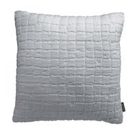 KISSEN Swami perlweiß 45 x 45 cm - Hellgrau, Textil (45/45cm) - Vivaraise
