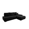 ECKSOFA Vogar In Poso - Schwarz, Holzwerkstoff/Textil (265/185cm) - Fun Möbel