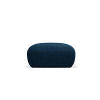 POUF Molino aus strukturiertem Stoff königsblau - Blau, Textil (75/36/75cm) - Micadoni