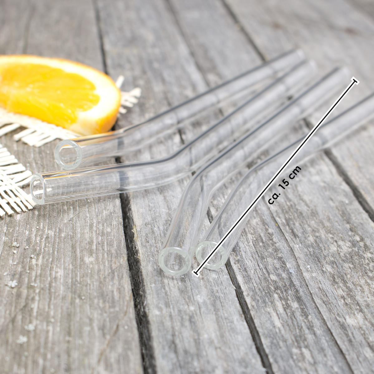 GLAS-TRINKHALME, transparent - Transparent, Glas (0.8/15cm) - bremermann