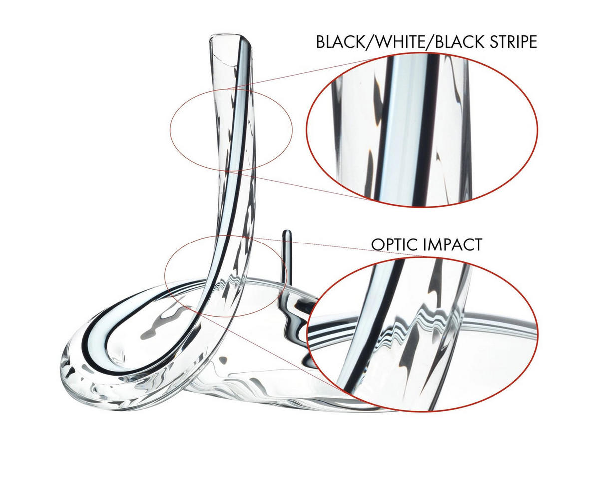 DEKANTER Mambo Fatto A Mano transparent 32,5 cm - Transparent, Glas (0.75L) - Riedel