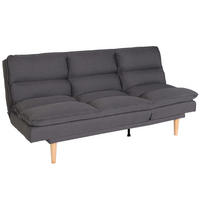 SCHLAFSOFA Grau - Grau, Textil (180/90/110cm) - MCW