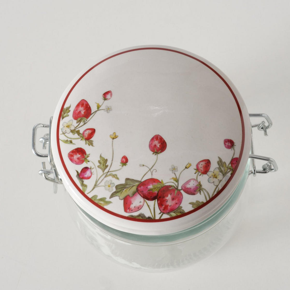 KÜCHENGEFÄSS mit Deckel Emily 450 ml 11/11/11 cm - Transparent, Glas (11/11/11cm) - Boltze Home