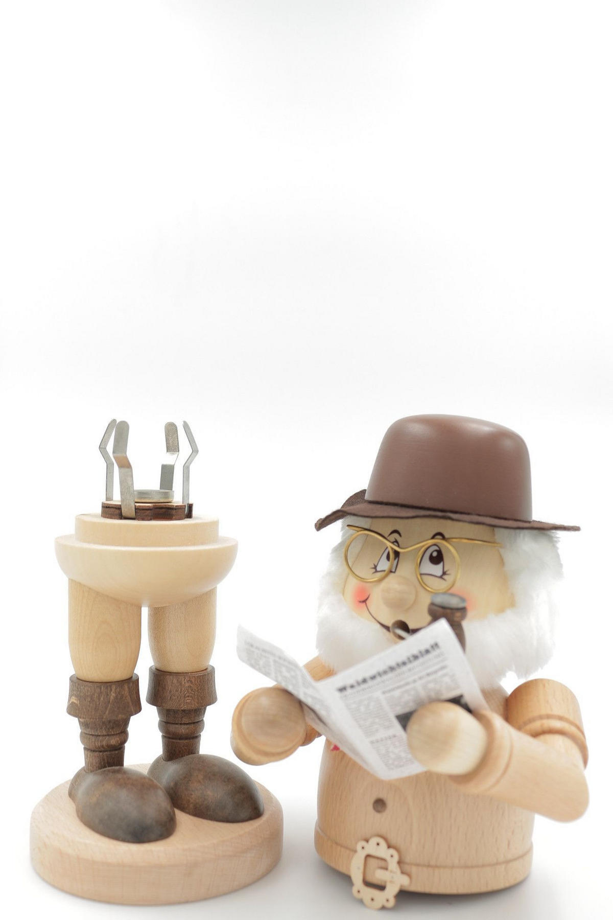 RAUCHFIGUR Wichtel Opa 32 cm - Multicolor, Holz (15/31/0.1cm)