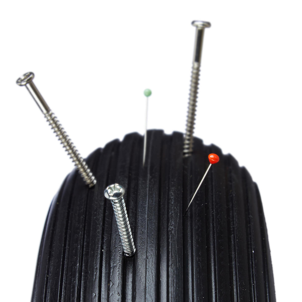 SCHUBKARRENRAD - Multicolor, Kunststoff/Metall (37/37/11cm) - Relaxdays