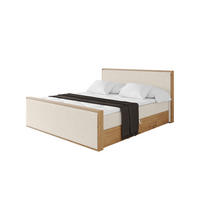 BOXBETT LOLLI9 -Z 120x200 - H4 Hellbeige - Sandfarben, Holzwerkstoff (120/200cm) - ALTDECOR