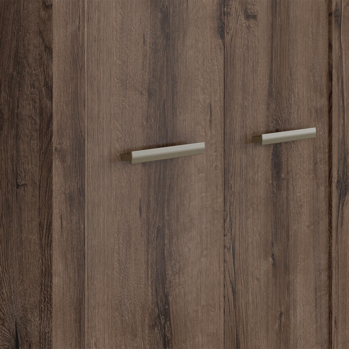 SKŘÍŇ 2DVEŘOVÁ Adam Tmavé dřevo - hnědá, kompozitní dřevo (98/195/55cm) - Petits-meubles