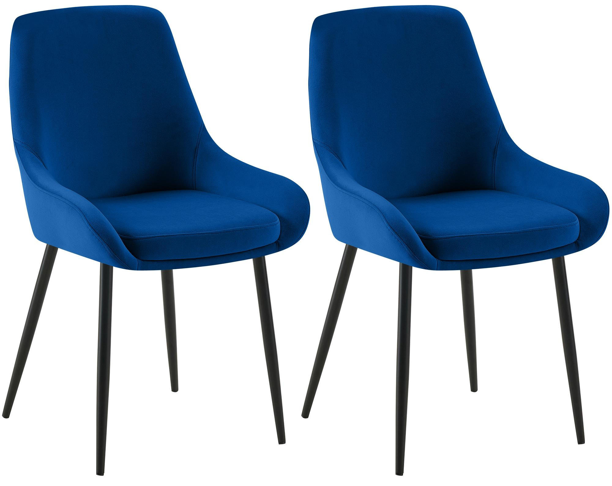 Deluke Esszimmerstuhl Dunkelblau 50x86x53 cm