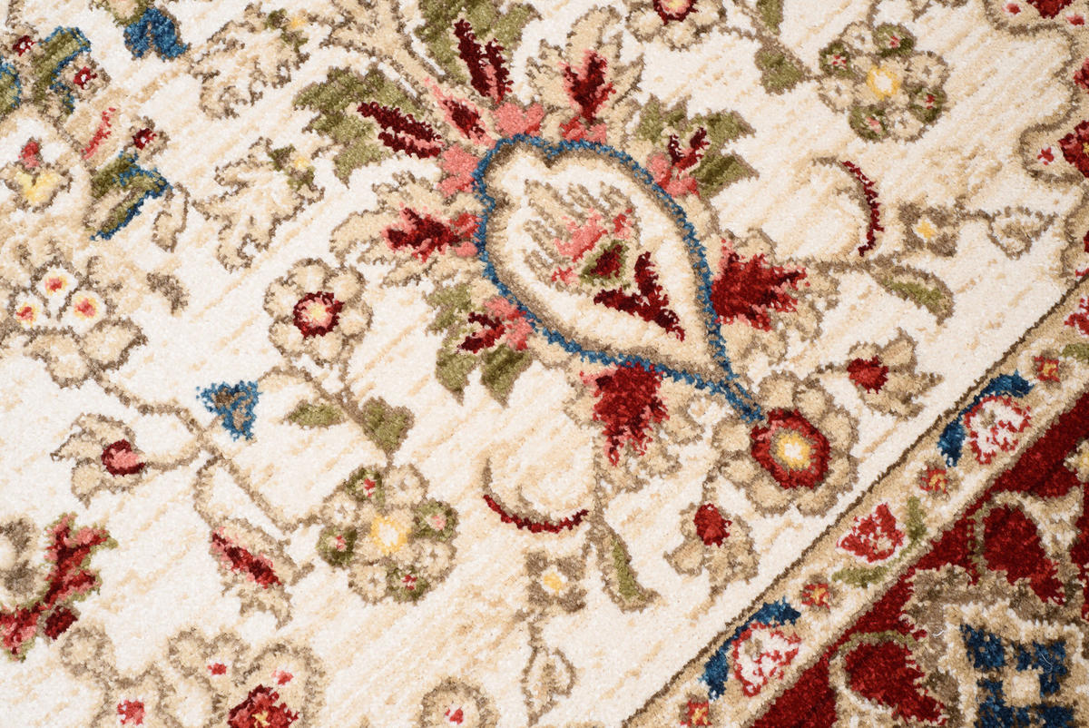 TEPPICH RIVIOLI Creme 80/150 cm - Creme, Textil (80/150cm) - Tapiso