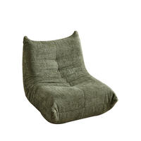 SOFA aus Chenille mit hochdichtem Schaum Grün - Grün, Kunststoff (94/71/101cm) - Beauniv