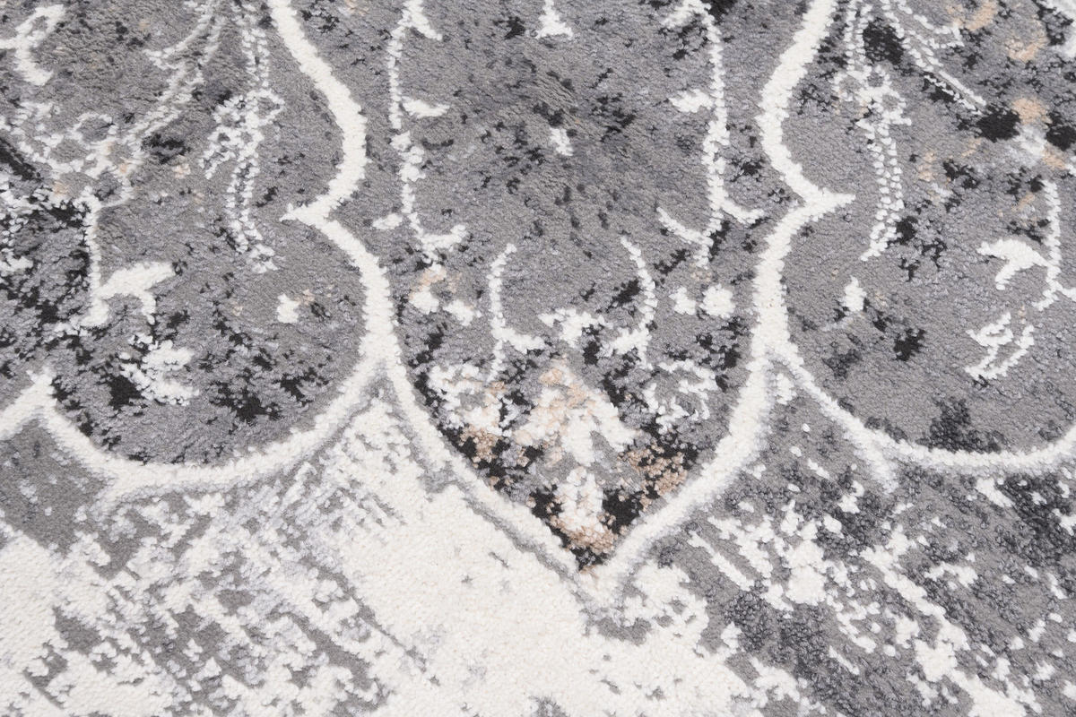 TEPPICH VALLEY Grau 140/200 cm - Grau, Textil (140/200cm) - Tapiso