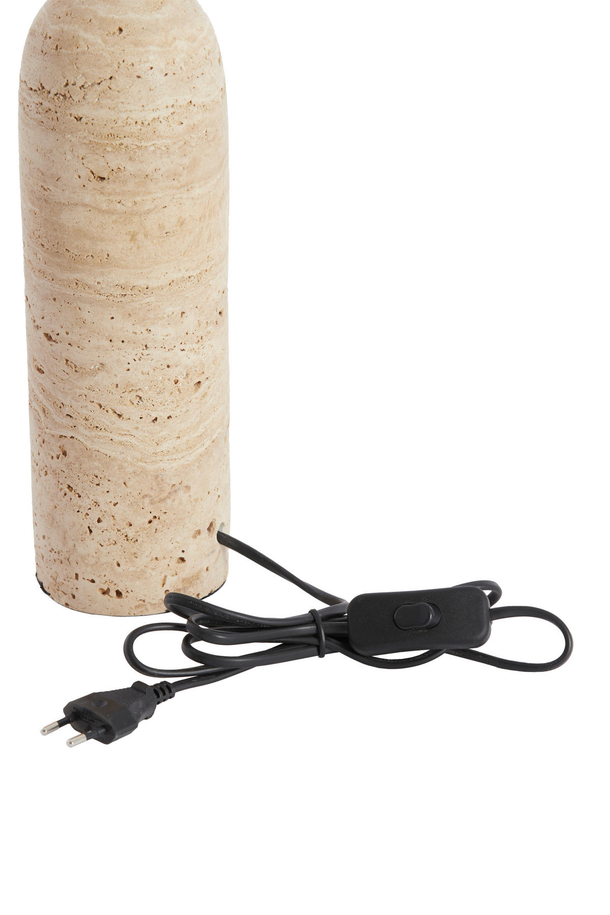 LAMPENSOCKEL Malakai Braun 9/9/28 cm - Braun, Stein (9/9/28cm) - Light & Living