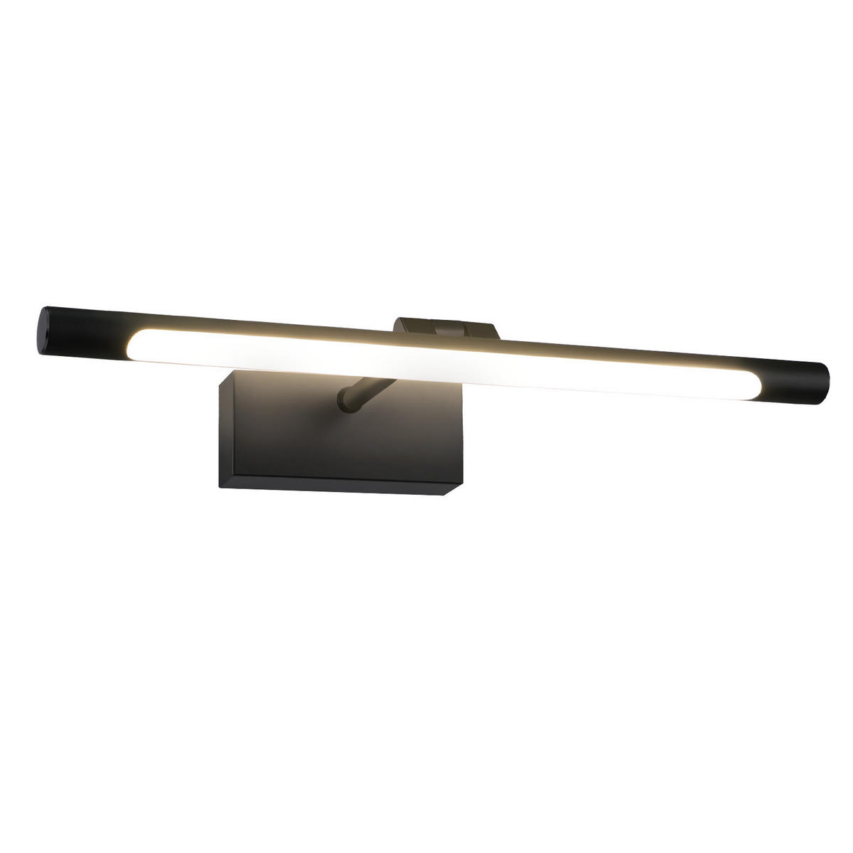 SPIEGELLEUCHTE Scheinthur 20.0/13.0/40.0 cm - Schwarz, Kunststoff (20/13/40cm) - ZMH