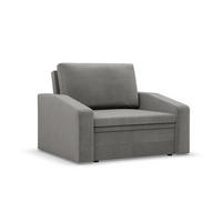 LOUNGESESSEL ORBIT, 90 CM, Hellgrau - Hellgrau, Textil (118/80/87cm)