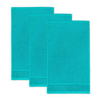 GÄSTETUCH PEARL 3ER PACK - Blau, Textil (30/50cm) - Möve for Frottana