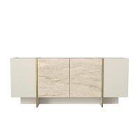 SIDEBOARD Veyron Beige Granit Optik - Beige, Holzwerkstoff (150/74/45cm) - moebel17