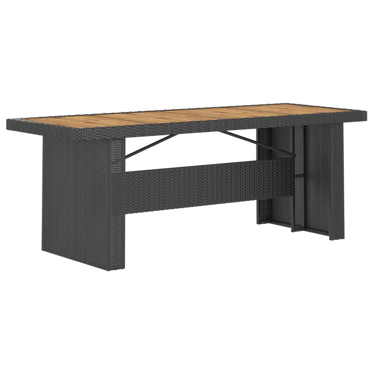 GARTENSET Yarden 9-teilig - Schwarz, Metall - Nettlife