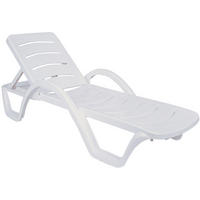 SONNENLIEGE Heaven - 4er Set - weiß - Weiß, Kunststoff (54/30/187cm) - TPFGarden