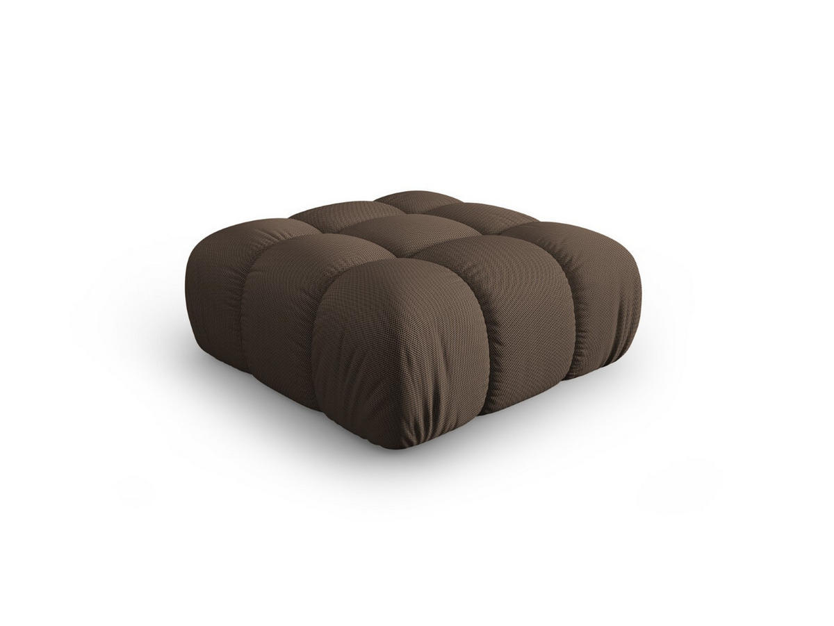 POUF Bellis aus 3D-Stoff braun - Braun, Textil (94/43/94cm) - Micadoni