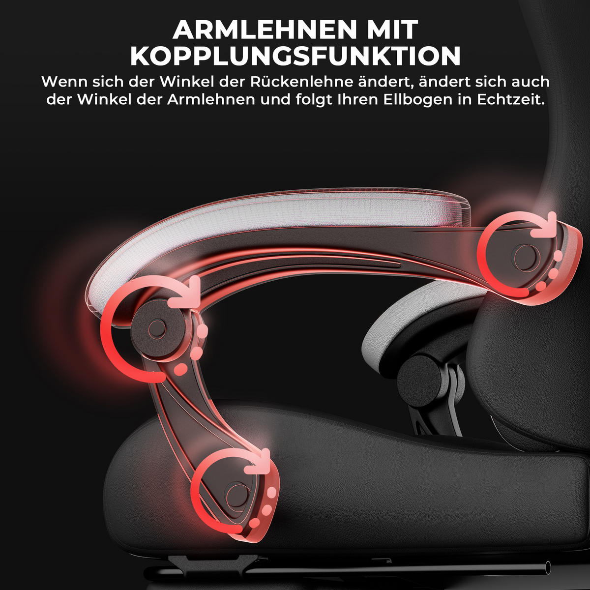 GAMINGSTUHL Schwarz-Weiß 58,5/63/120,5 cm - Schwarz, Metall (58.5/120.5/63cm) - PANGIVO