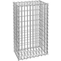 GABIONE ,Drahtstärke 4 mm,grau - Grau, Metall (30/50cm) - tectake