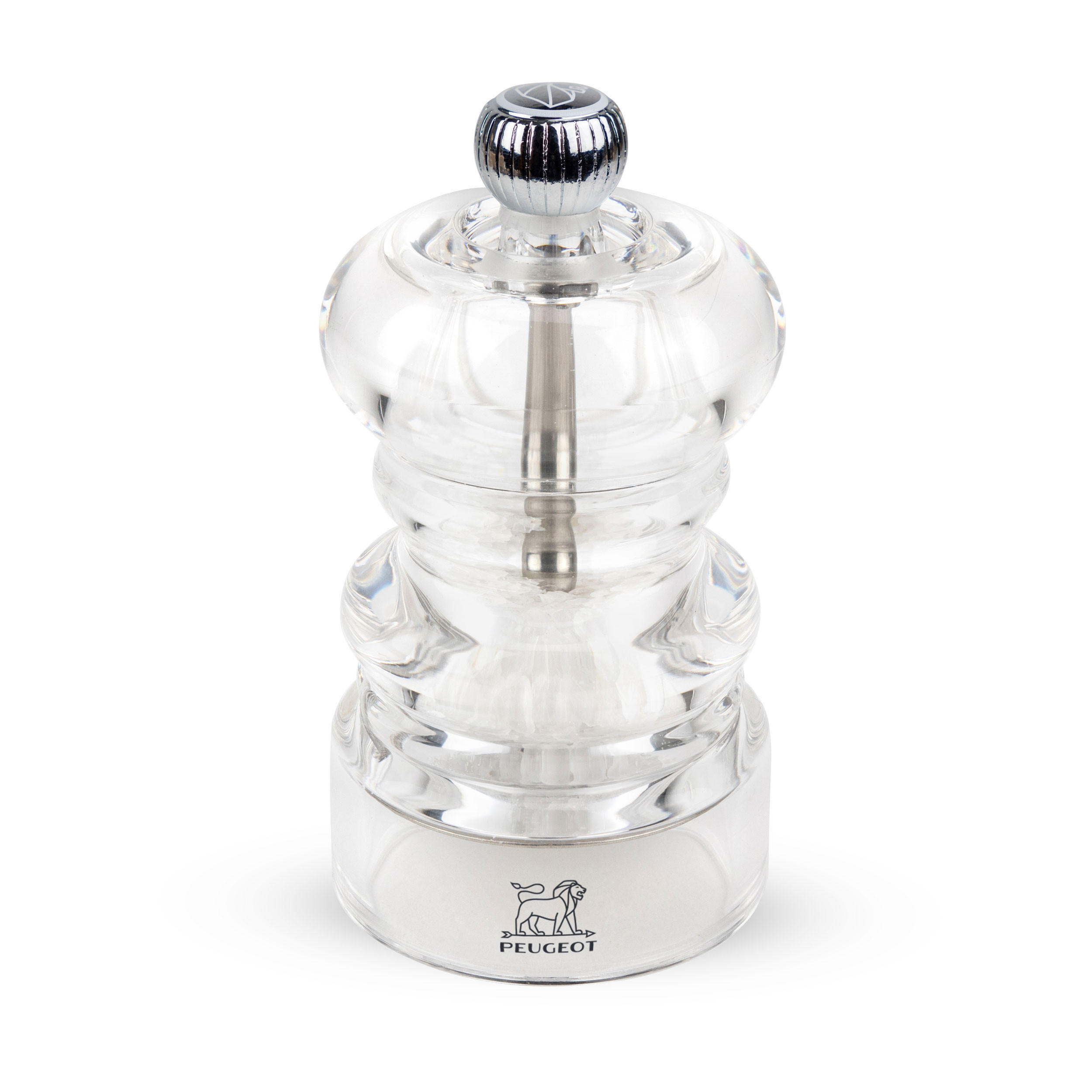 SALZMÜHLE Nancy 9cm Acryl Stahlmahlwerk - Transparent, Kunststoff (5.3/9/5.3cm) - PEUGEOT