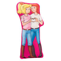 KINDERKISSEN Bibi & Tina BFF Best friends forever 50 x 20 cm - Multicolor, Textil (50/20cm) - United Labels