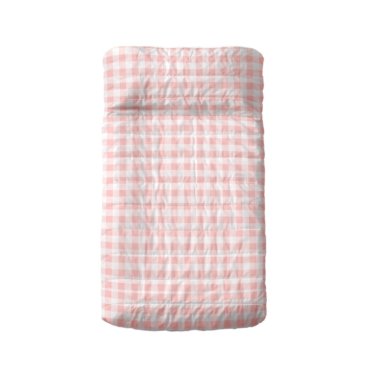 TAGESDECKE vichy 100x130 cm (kinderbett) rosa - Pink, Textil (100/130cm) - Happy Friday